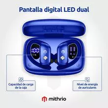Auriculares Mithrio Alpha Pro Azul