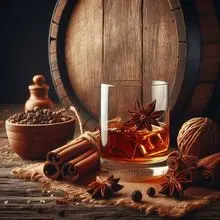 Extractos de roble, amburana, bálsamo para bebidas