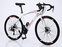 Bicicleta de carretera Kufei de alta calidad con cuadro de acero con alto contenido de carbono y 21 velocidades, precio de fábrica