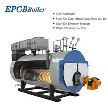 EPCB Industria Textil/Alimentaria Sistema de caldera de vapor de gas alimentado con gasóleo totalmente automático