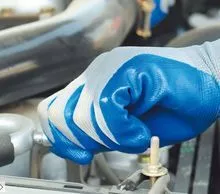 labor gloves,latex gloves, rubber coated gloves