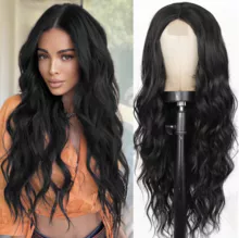 Lace highlights for long wigs