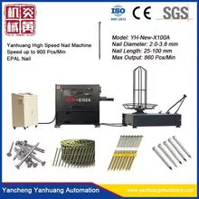 YH-ZDJ-X100A High Speed Nail Making Machine 