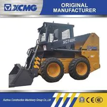 XCMG Original Manufacturer Xc740K China Best 750kg Mini Skid Steer Loader with Multi-Attachment 