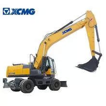 XCMG excavadora de maquinaria de construcción XE210WB 20 ton wheel excavator precio para la venta
