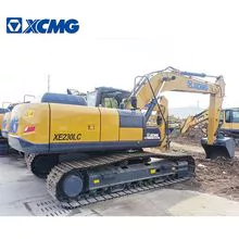 Máquina excavadora usada XCMG XE230LC hidráulica de 23 toneladas de movimiento de tierras y excavación