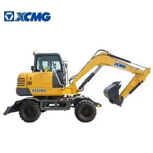 XCMG Nuevo Xe60wa 6ton 0.23cbm máquina de metal excavadora de rueda para la venta
