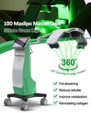 Vendas diretas da fábrica 532Nm laser luz verde corpo perda de peso perda de peso queima de gordura máquina de emagrecimento a laser