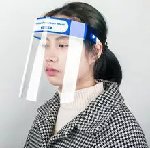 anti-respingo e anti-neblina escudo facial médico feito na China com aprovação CE