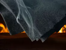Pre-Oxidized Fiber Flame Retardant Mats for Industrial and Automotive Fire and Thermal Insulation