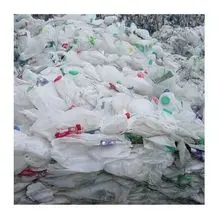 Precio barato Triturado En stock limpio Reciclado HDPE tambor azul restos de plástico / chatarra de botella de leche de HDPE