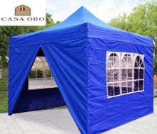 Four-corner sun protection awning with rain awning thickened rainproof outdoor solar umbrellas for