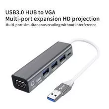 Convertidor HUB USB3.0-aVGA