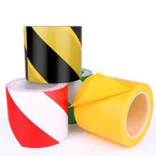 Hazard Red Traffic Barricade Acrylic Reflective Film Caution Tape Warning Tape