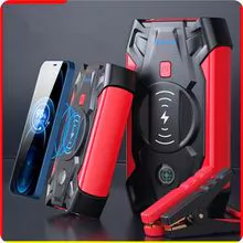Batería del coche arranque de emergencia energía portátil jump starter cargador inalámbrico multifuncional
