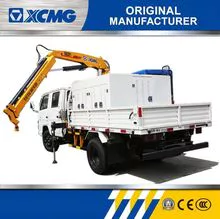 XCMG marca 3 tonelada pequena lança knuckle caminhão montado guindaste SQ3.2ZK2 3ton guindaste caminhão para venda