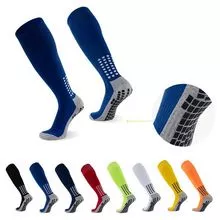 Calcetines de fútbol profesional de alta gama Juntas antideslizantes Entrenamiento deportivo Calcetines largos y cortos
