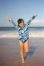 Traje de baño de manga larga para niños