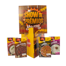 Embalagens em papel cartão para Alimentos e Displays segmentos diversos.