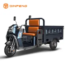 Jinpeng JW180 Triciclo Elétrico de Carga | 500kg de Capacidade | Uso Comercial