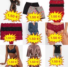 From €1.50 Mix women’s underwear & swimwear, bras, tops, briefs, strings, pyjamas, XS–XXXL, German catalog, fast shipping