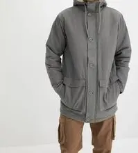 8.10 € Men's hooded jackets mix, Category A, new models from German catalogs, sizes 38–54, from 20 pcs, worldwide shipping