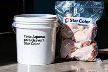 Tinta de huecograbado ecológica para alimentos congelados: excelente resistencia a la condensación y adherencia a bajas temperaturas.