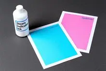 Tinta indicadora de esterilización por vapor de grado médico: cambio de color preciso, conforme a la norma ISO 11140.