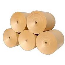 Rolo gigante de papel kraft marrom