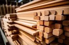 Madera dura tropical para exportación