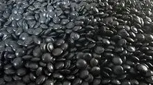Grânulos de PEBD reciclado preto para sacos