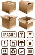 各种尺寸包装盒