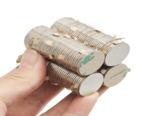 定制背胶磁铁钕铁硼强磁冰箱贴3M双面胶吸铁磁石