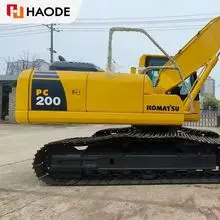 Escavadora Hidráulica Komatsu PC200 200-8 de 20 Toneladas de Segunda Mão Nova de 2024