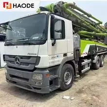 Caminhão de bomba de concreto Zoomlion 5330THBBE de 49m de segunda mão 2020