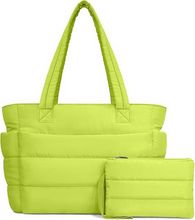 VL25010-Puffer Tote Bag for Women