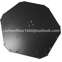 Tablero de fibra de carbono T300 T700 Tubo de fibra de carbono Corte CNC Sarga mate Mate liso, sarga dos caras, lado liso brillante