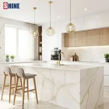 石英石大板 厂家直供花色齐全 耐刮人造石厨房浴室工程专用