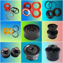Piezas de pistón de goma para bomba de hormigón (DN180, DN200, DN230, DN250, DN260)