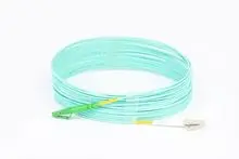 Conector de fibra óptica LCAPC-LCUPC de modo único 40G/100G de fibra multimodo OM3/OM4/OM5