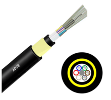 ADSS optical cable 4 6 8 10 12 24 48 96 144 core SM aerial ADSS outdoor optical cable span