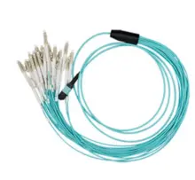 Conector MPO-LC 40G/100G Multimodo 8 Núcleos/12 Núcleos/24 Núcleos OM3/OM4