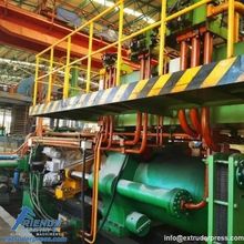 Prensa de extrusión de aluminio usada de 750T