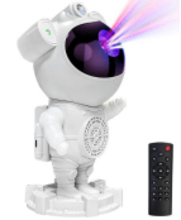 Luz de cielo estrellado con astronauta Bluetooth
