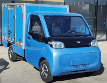 Veículo elétrico de entrega logística