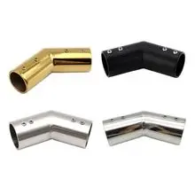 Conector de tubo redondo de acero inoxidable para ducha de baño Kensharp