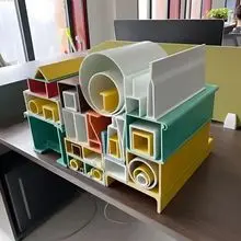 Perfiles pultruidos de FRP