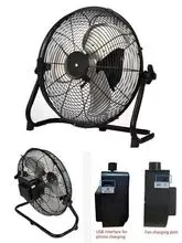 Ventilador de piso recargable a batería de 14''