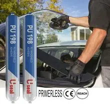 PU 198 Cola Avançada de Poliuretano para Selante de Para-brisa Adesivo de Vidro Automotivo Resistente ao Clima Aplicação Vertical 