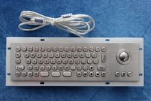 Teclado à prova d'água de aço inoxidável K-TEK-A293-MTB